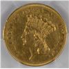 Image 2 : 1857 $3 GOLD PCGS AU DETAILS