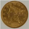 Image 2 : 1876-S $2.5 GOLD LIBERTY NNC AU-55