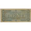 Image 2 : 1864 $20 CONFEDERATE STATES OF AMERICA NOTE