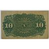 Image 2 : 1863 TEN CENT US FRACTIONAL NOTE VG/F