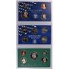 Image 2 : U.S. PROOF SETS IN GOVERNMENT BOXES: ( 3 ) 1998 AND ( 3 ) 1999