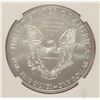 Image 3 : 2008 W AMERICAN SILVER EAGLE, NGC  MS-70!