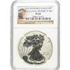 Image 1 : 2012-S AMERICAN SILVER EAGLE REVERSE PROOF, NGC  PROOF-69 TROLLEY LABEL