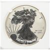 Image 2 : 2012-S AMERICAN SILVER EAGLE REVERSE PROOF, NGC  PROOF-69 TROLLEY LABEL