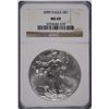 Image 1 : 2009 SILVER AMERICAN EAGLE NGC MS-69
