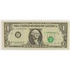 Image 1 : 1981 $1 FEDERAL RESERVE NOTE (MAJOR MINT ERROR-SERIAL & SEAL SHIFT)