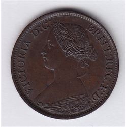 Nova Scotia ½ cent, 1861