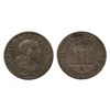 Image 1 : John Law coinage, 1720A (Paris) silver livre of 20 sols, G & D 296