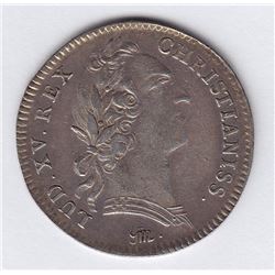 BR 510, Jeton, Indian in lilies, silver