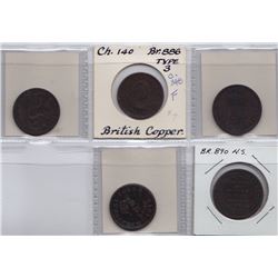 Genuine British Copper Lot