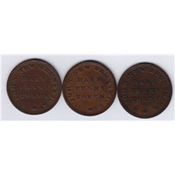 BR 913, St. John, N.B. Halfpennies