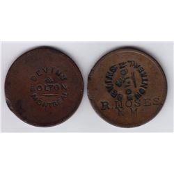 DEVINS & BOLTON MONTREAL Countermarked
