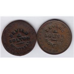 DEVINS & BOLTON MONTREAL Countermarked