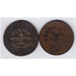 DEVINS & BOLTON MONTREAL Countermarked