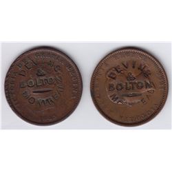 DEVINS & BOLTON MONTREAL Countermarked