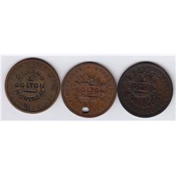DEVINS & BOLTON MONTREAL Countermarked