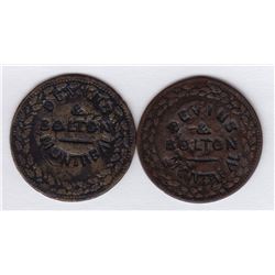 DEVINS & BOLTON MONTREAL Countermarked