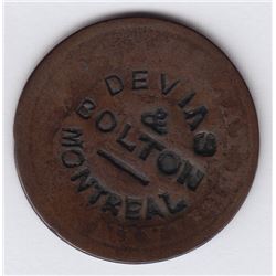 DEVINS & BOLTON MONTREAL Countermarked