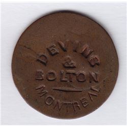 DEVINS & BOLTON MONTREAL Countermarked