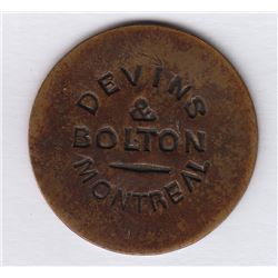 DEVINS & BOLTON MONTREAL Countermarked