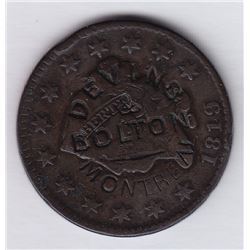DEVINS & BOLTON MONTREAL Countermarked
