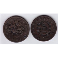 DEVINS & BOLTON MONTREAL Countermarked