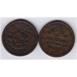 DEVINS & BOLTON MONTREAL Countermarked