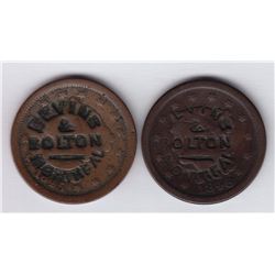 DEVINS & BOLTON MONTREAL Countermarked
