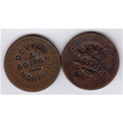 DEVINS & BOLTON MONTREAL Countermarked