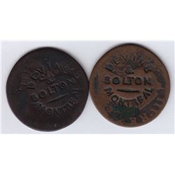 DEVINS & BOLTON MONTREAL Countermarked