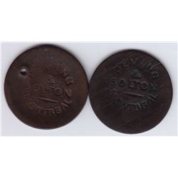 DEVINS & BOLTON MONTREAL Countermarked