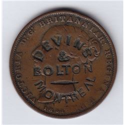 DEVINS & BOLTON MONTREAL Countermarked