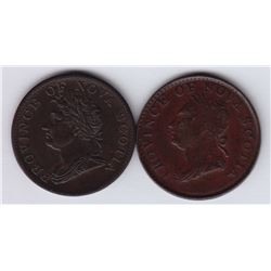 Nova Scotia Token Lot of Two