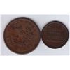 Image 2 : Nova Scotia Token Lot of Two