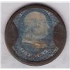 Image 2 : World Token - 1862 Ayer's Encased Postage Stamp