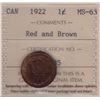 Image 2 : 1922 One Cent