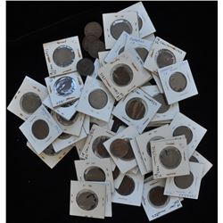 Lot of 89 George V Large Cents