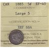Image 1 : 1885 Five Cent