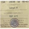 Image 1 : 1903H Five Cent