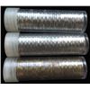 Image 1 : Three Uncirculated Rolls of Five Cents