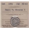 Image 2 : 1892 Ten Cent