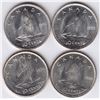 Image 2 : Lot of Four Uncirculated Ten Cents