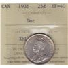 Image 1 : 1936 Twenty Five Cent