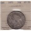 Image 1 : 1871 Fifty Cent