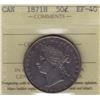 Image 1 : 1871H Fifty Cent