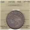 Image 1 : 1872H Fifty Cent