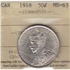 Image 1 : 1918 Fifty Cent