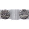 Image 2 : Lot of Two Varieties of 1952 Silver Dollars
