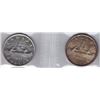 Image 2 : Lot of Two Varieties of 1955 Silver Dollars
