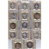 Image 1 : Lot of Fourteen ICCS Graded One Dollars